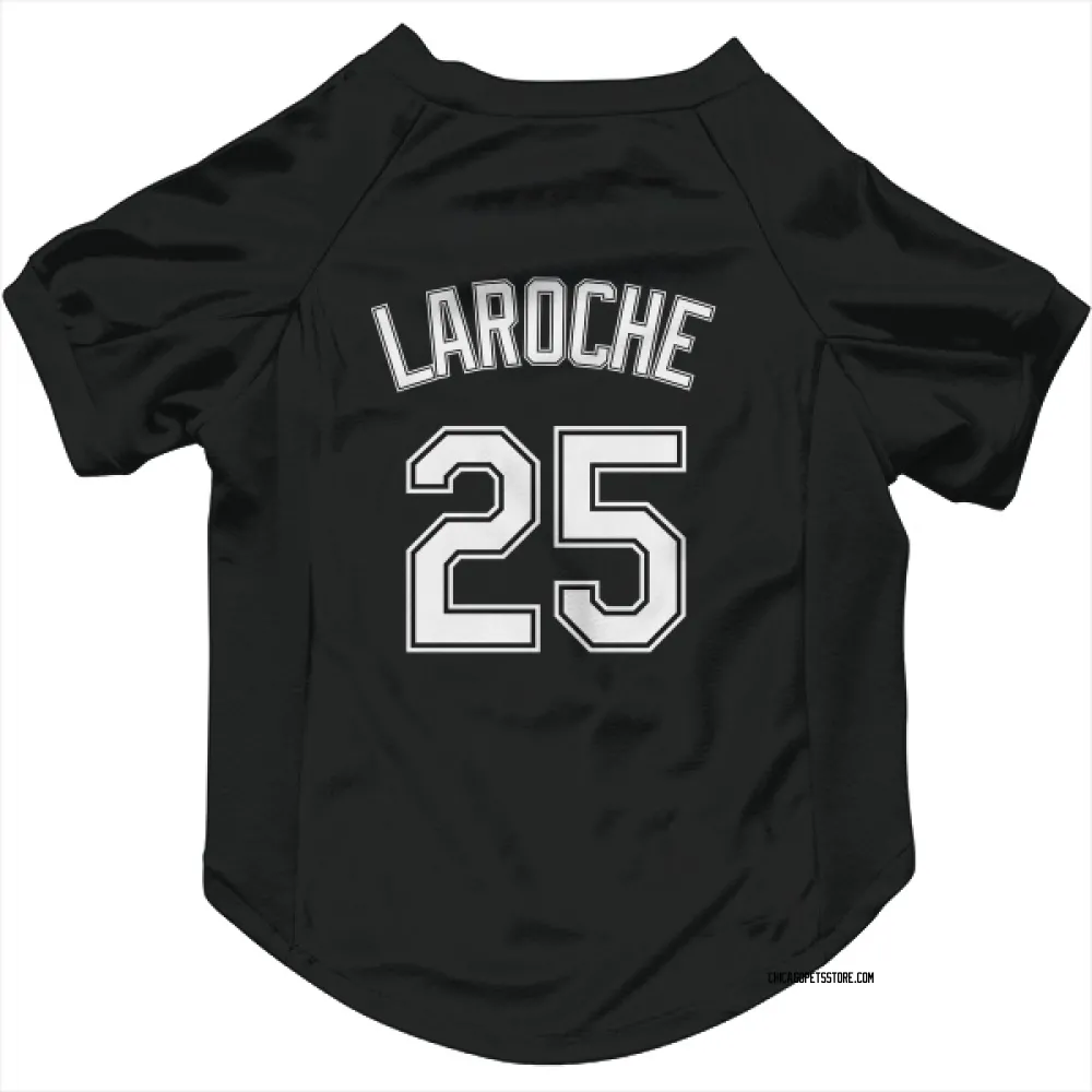 Chicago White Sox Adam LaRoche Black Pet Jersey for Dog & Cat