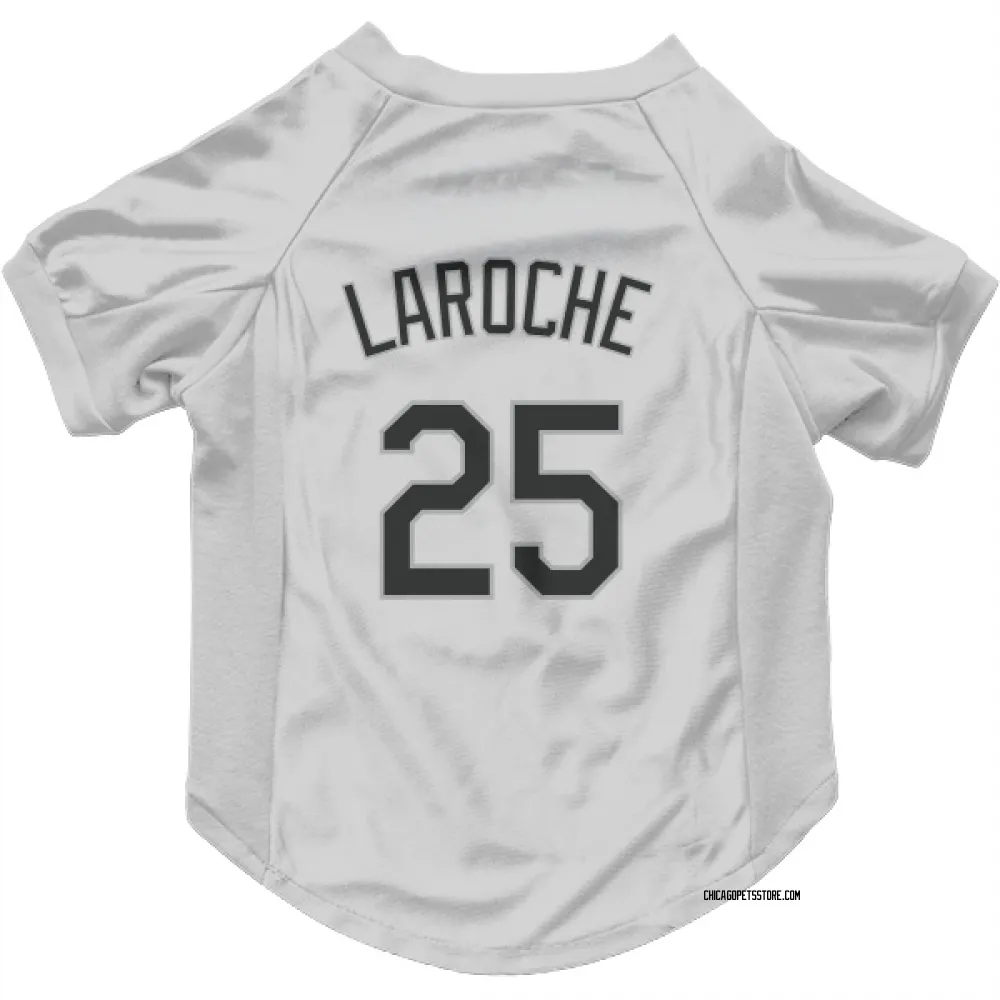 Chicago White Sox Adam LaRoche White Pet Jersey for Dog & Cat