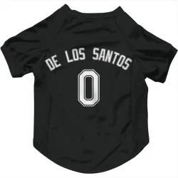 Chicago White Sox Alexander De Los Santos Black Pet Jersey for Dog & Cat