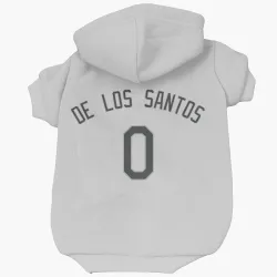Chicago White Sox Alexander De Los Santos White Pet Hoodie for Dog & Cat