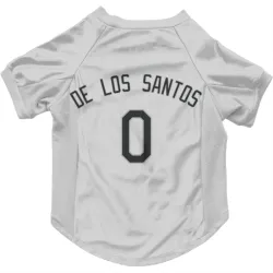 Chicago White Sox Alexander De Los Santos White Pet Jersey for Dog & Cat