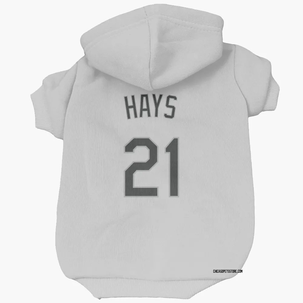 Chicago White Sox Austin Hays White Pet Hoodie for Dog & Cat