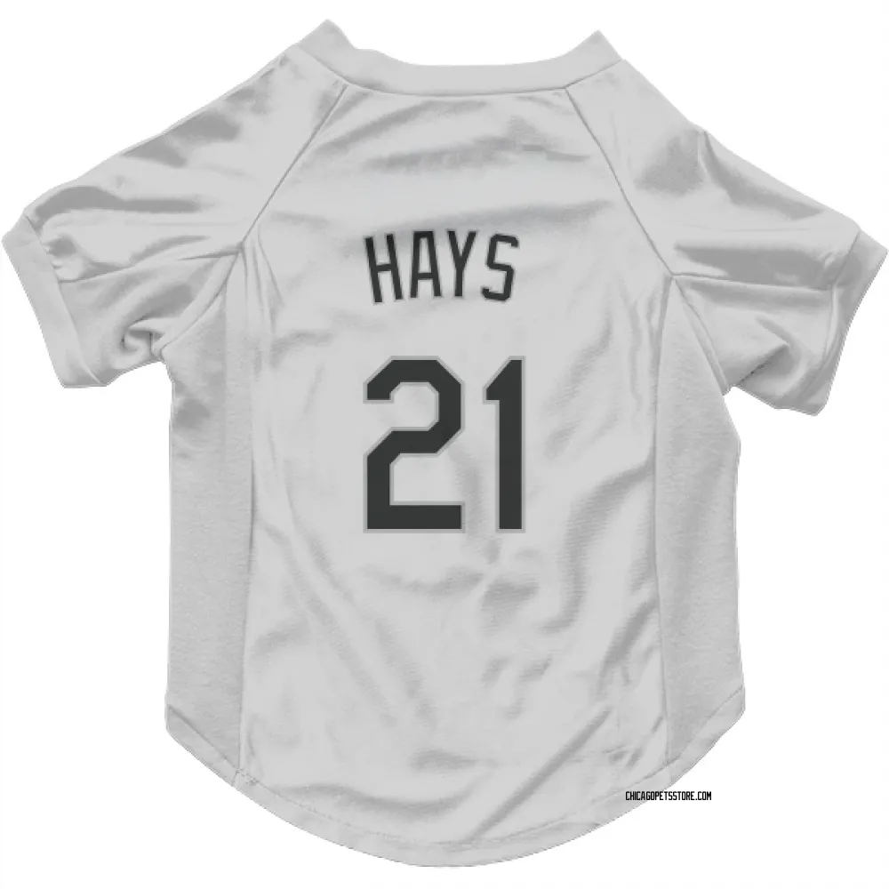 Chicago White Sox Austin Hays White Pet Jersey for Dog & Cat