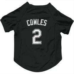 Chicago White Sox Ben Cowles Black Pet Jersey for Dog & Cat