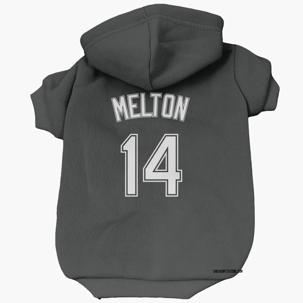 Chicago White Sox Bill Melton Black Pet Hoodie for Dog & Cat