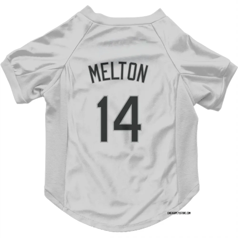 Chicago White Sox Bill Melton White Pet Jersey for Dog & Cat