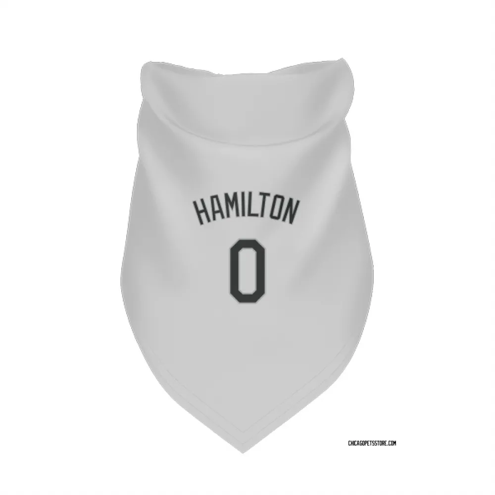 Chicago White Sox Billy Hamilton White Pet Bandana for Dog & Cat