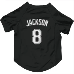 Chicago White Sox Bo Jackson Black Pet Jersey for Dog & Cat