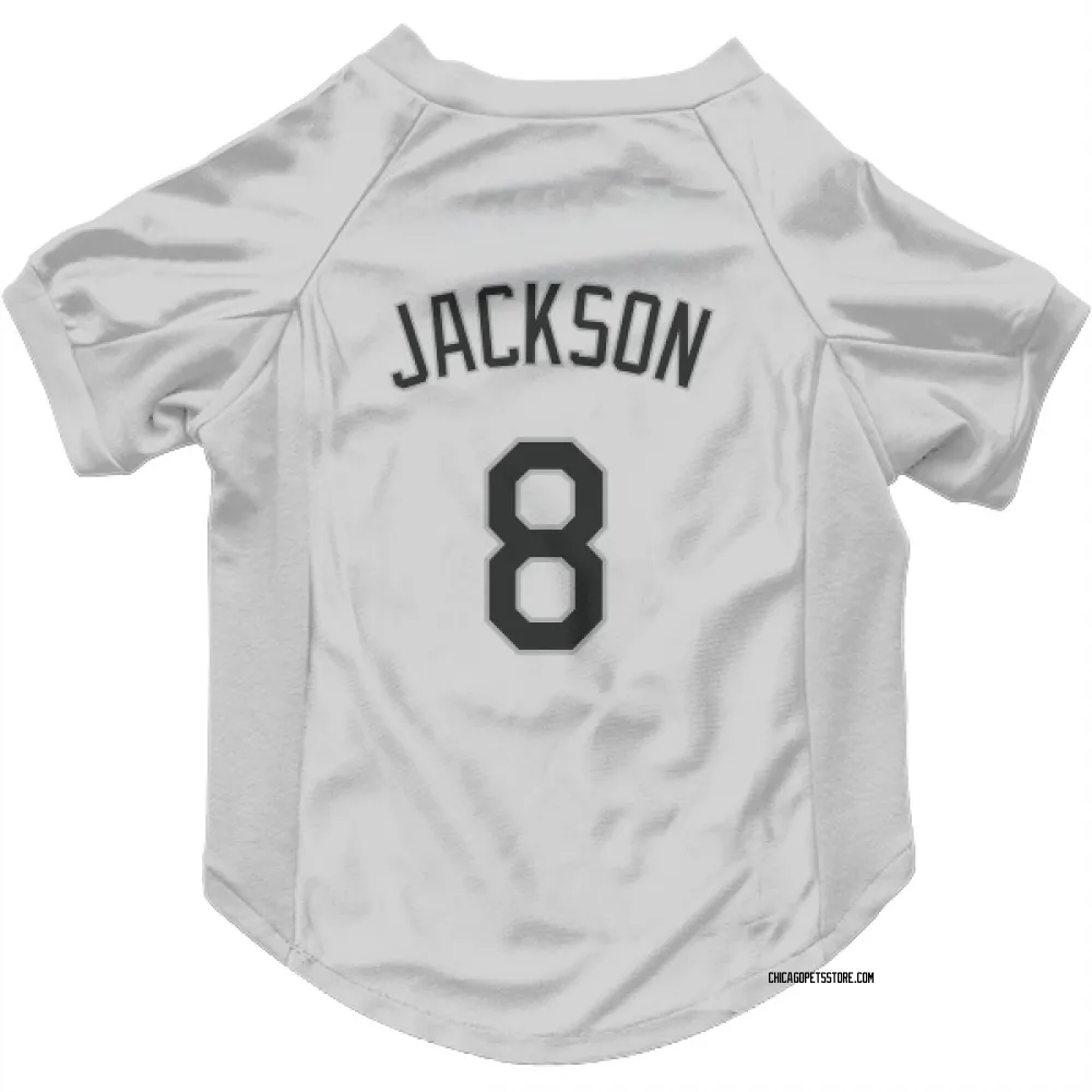 Chicago White Sox Bo Jackson White Pet Jersey for Dog & Cat