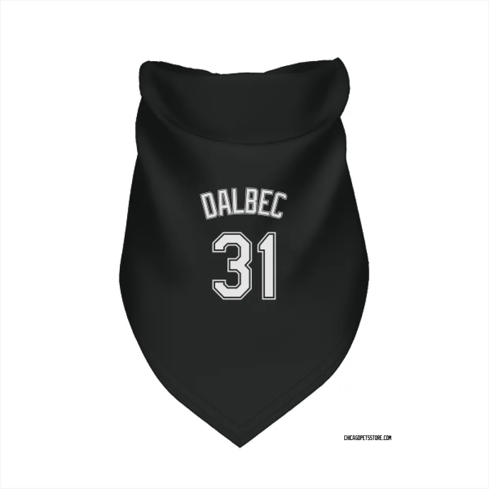Chicago White Sox Bobby Dalbec Black Pet Bandana for Dog & Cat
