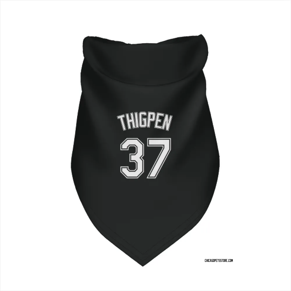 Chicago White Sox Bobby Thigpen Black Pet Bandana for Dog & Cat