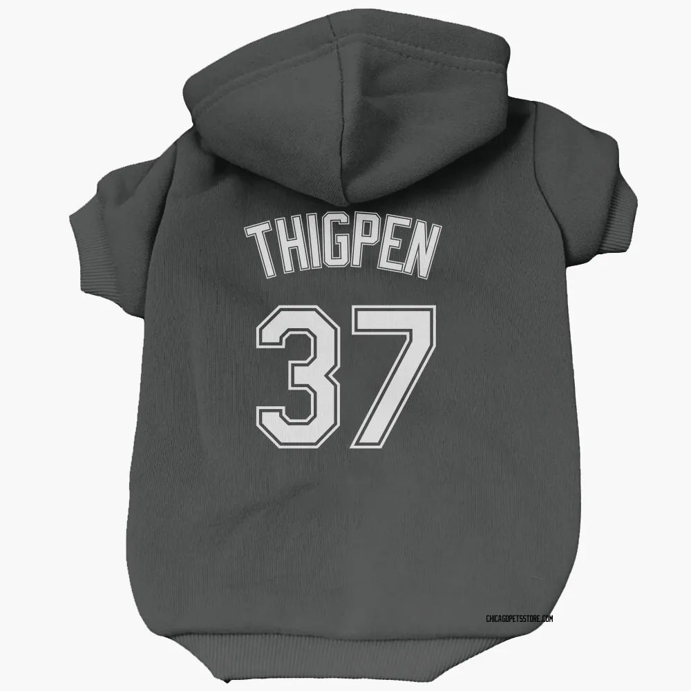 Chicago White Sox Bobby Thigpen Black Pet Hoodie for Dog & Cat
