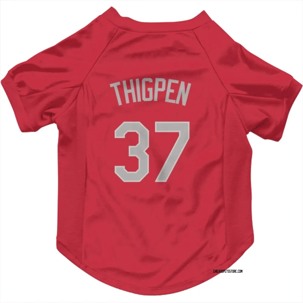 Chicago White Sox Bobby Thigpen Red Pet Jersey for Dog & Cat