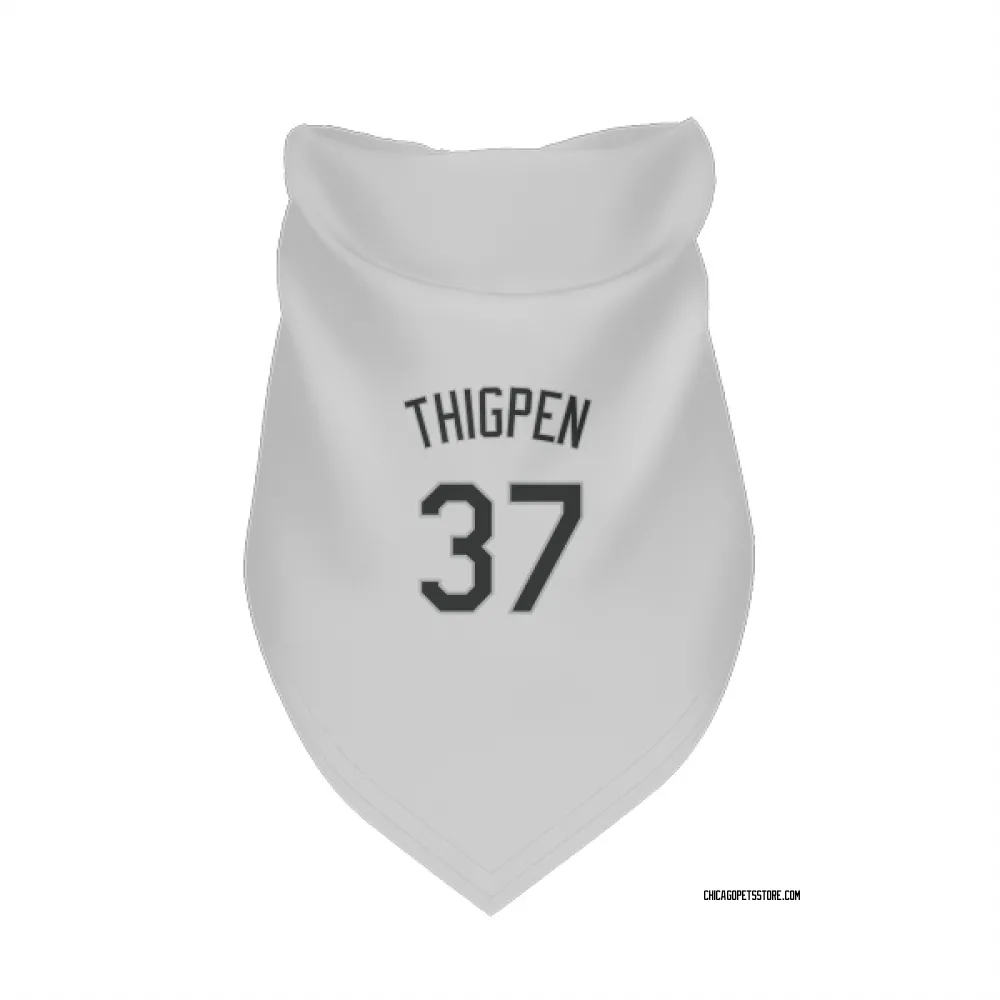 Chicago White Sox Bobby Thigpen White Pet Bandana for Dog & Cat