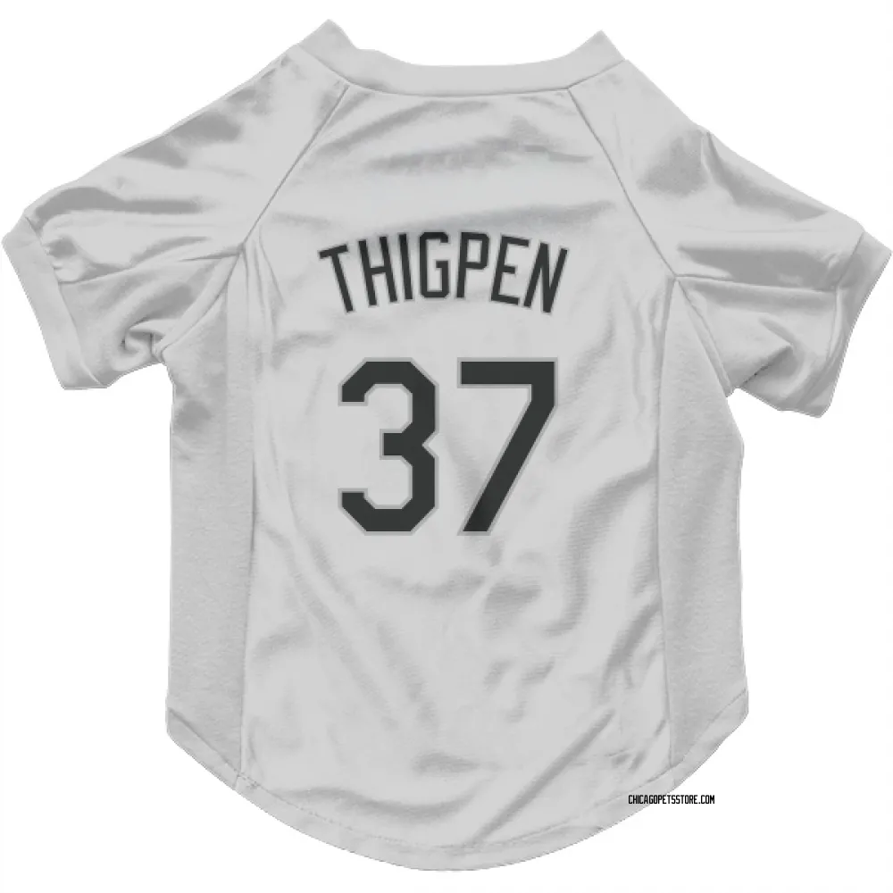 Chicago White Sox Bobby Thigpen White Pet Jersey for Dog & Cat