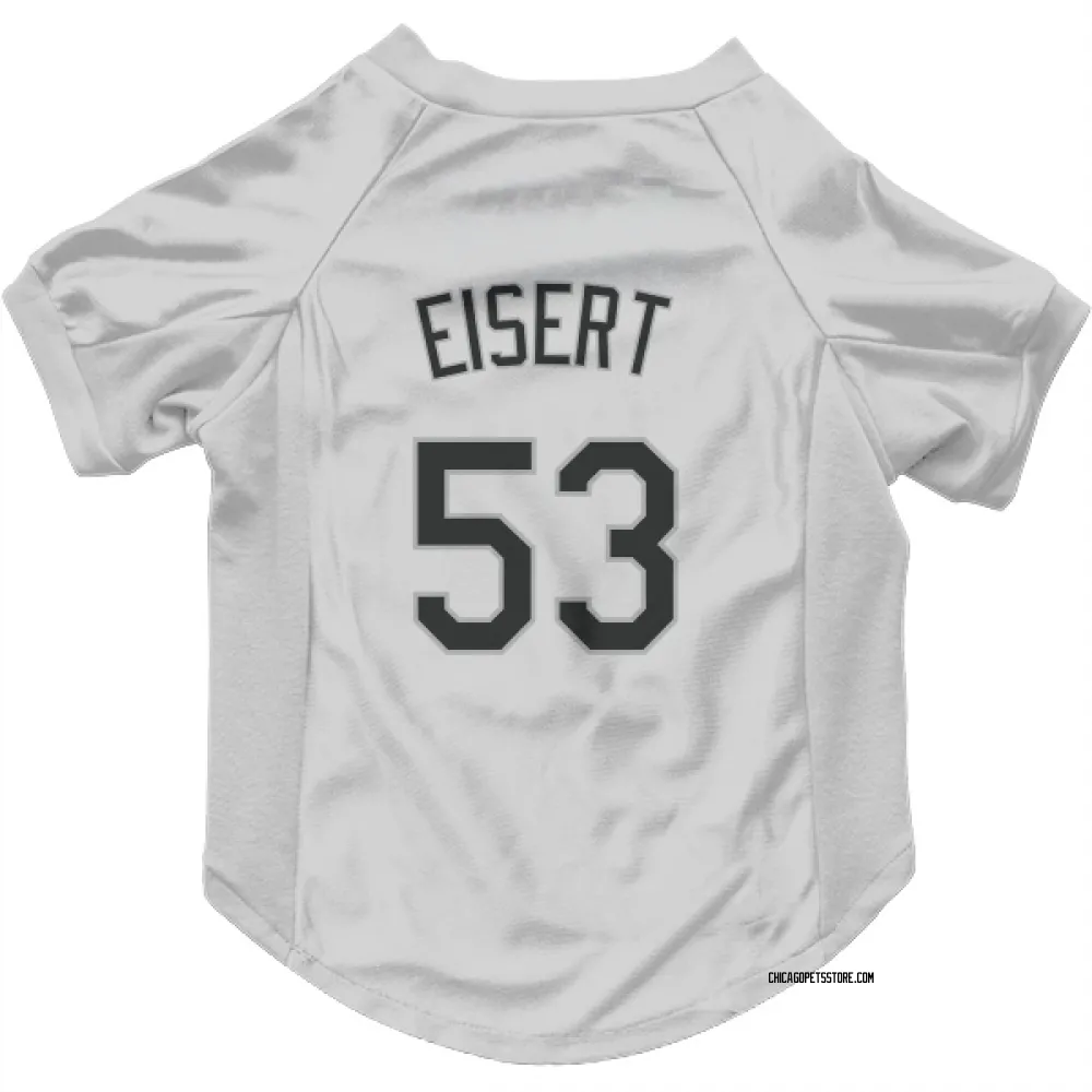 Chicago White Sox Brandon Eisert White Pet Jersey for Dog & Cat