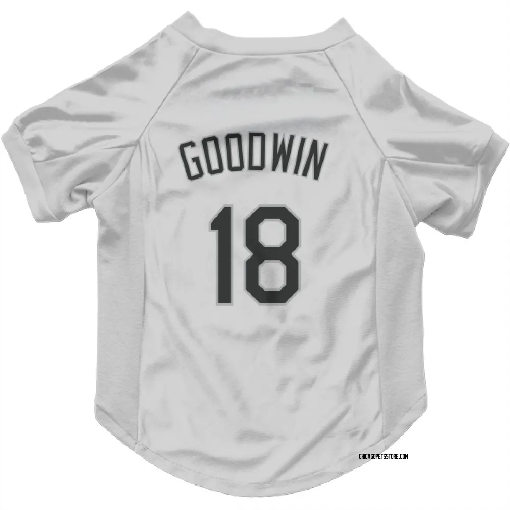 Chicago White Sox Brian Goodwin White Pet Jersey for Dog & Cat