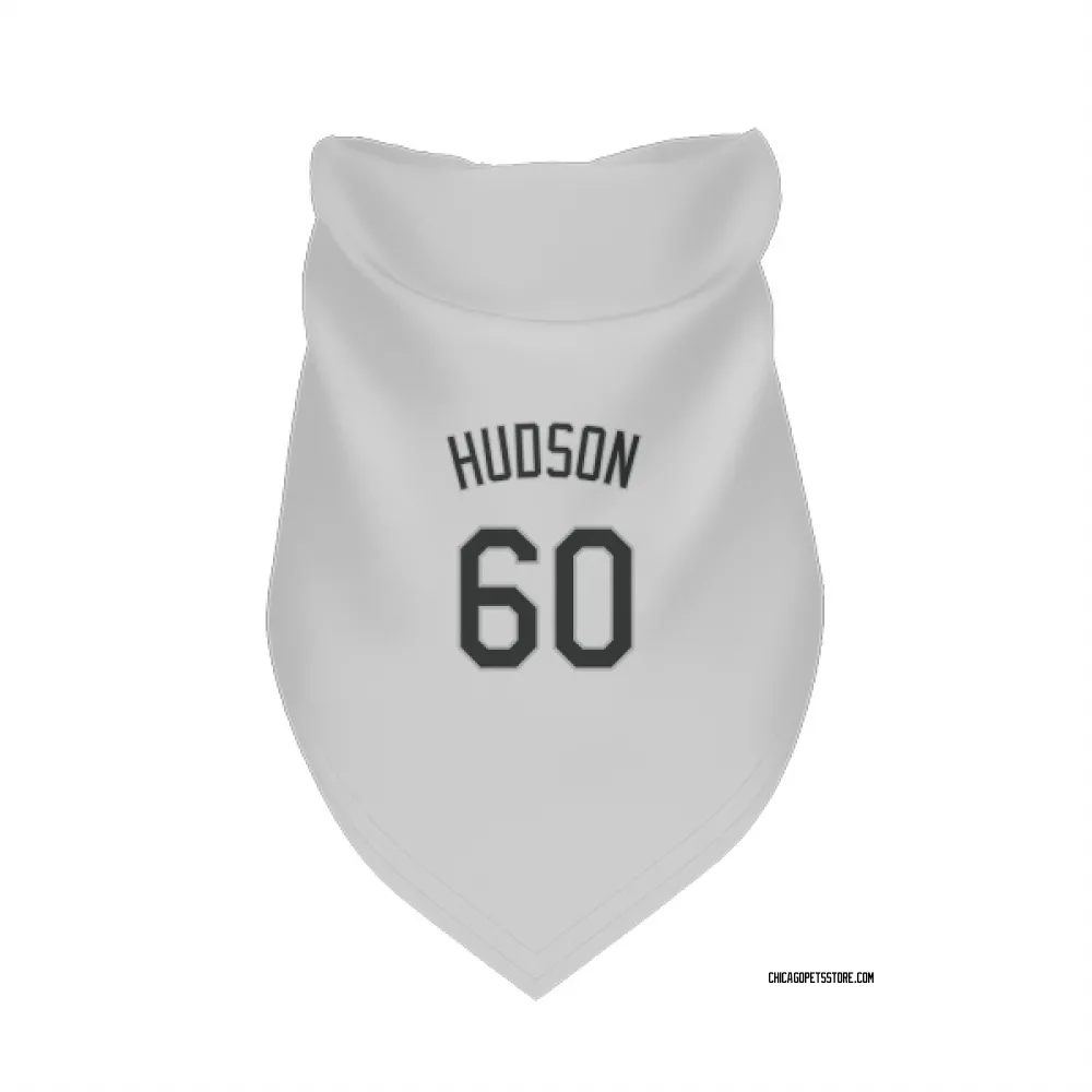 Chicago White Sox Bryan Hudson White Pet Bandana for Dog & Cat
