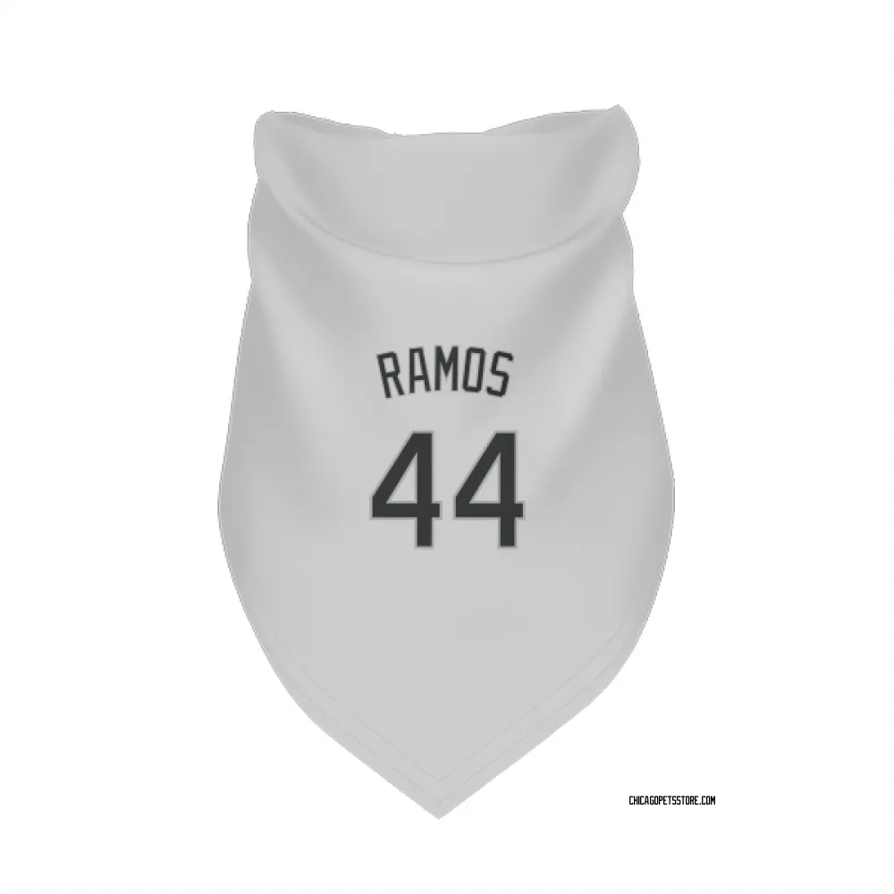 Chicago White Sox Bryan Ramos White Pet Bandana for Dog & Cat