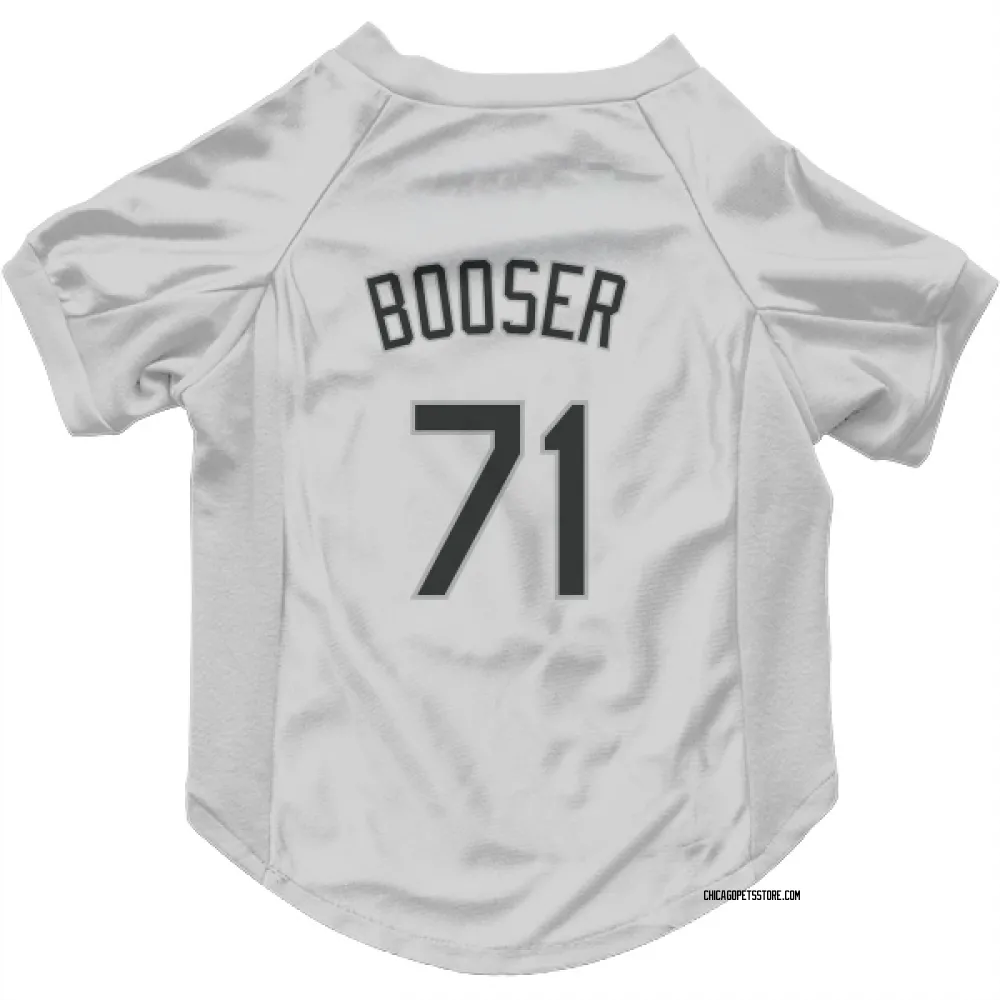 Chicago White Sox Cam Booser White Pet Jersey for Dog & Cat