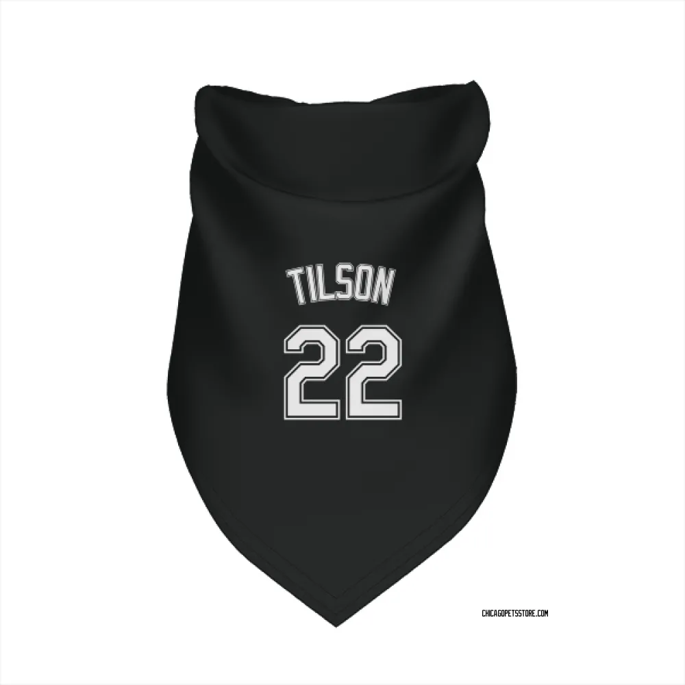 Chicago White Sox Charlie Tilson Black Pet Bandana for Dog & Cat