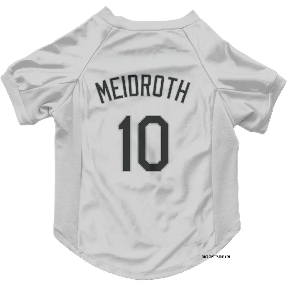 Chicago White Sox Chase Meidroth White Pet Jersey for Dog & Cat