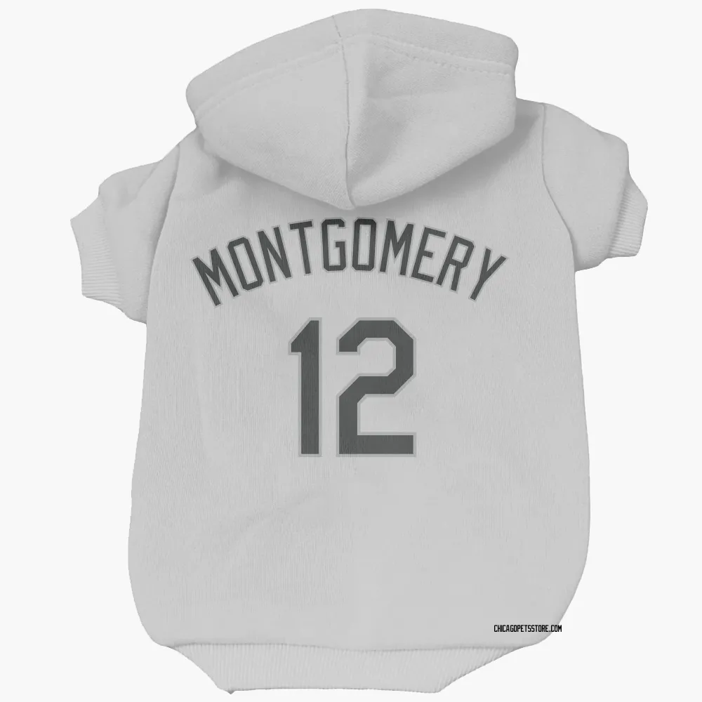 Chicago White Sox Colson Montgomery White Pet Hoodie for Dog & Cat