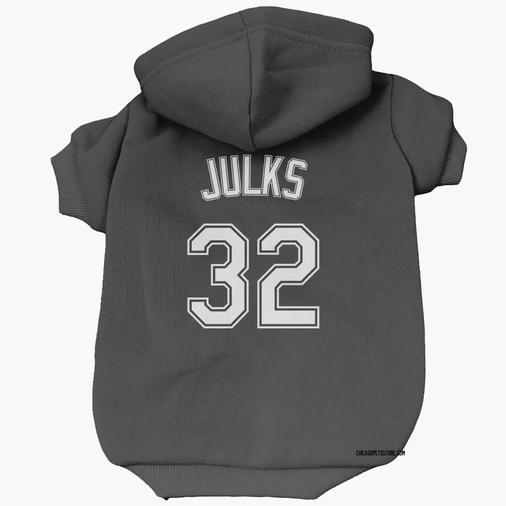 Chicago White Sox Corey Julks Black Pet Hoodie for Dog & Cat