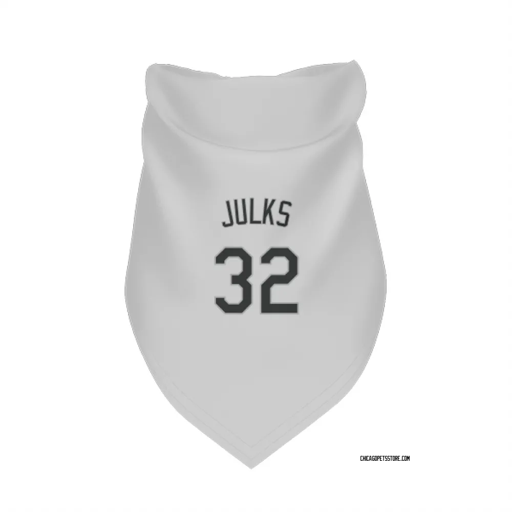 Chicago White Sox Corey Julks White Pet Bandana for Dog & Cat