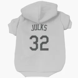 Chicago White Sox Corey Julks White Pet Hoodie for Dog & Cat
