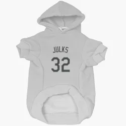 Chicago White Sox Corey Julks White Pet Hoodie for Dog & Cat