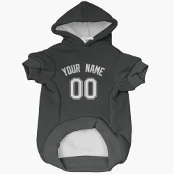 Chicago White Sox Custom Black Pet Hoodie for Dog & Cat