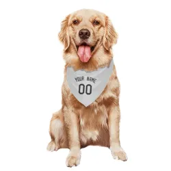 Chicago White Sox Custom White Pet Bandana for Dog & Cat
