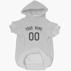Chicago White Sox Custom White Pet Hoodie for Dog & Cat