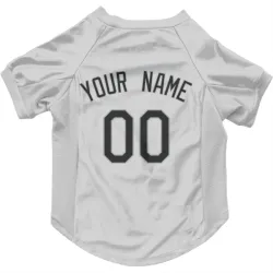 Chicago White Sox Custom White Pet Jersey for Dog & Cat