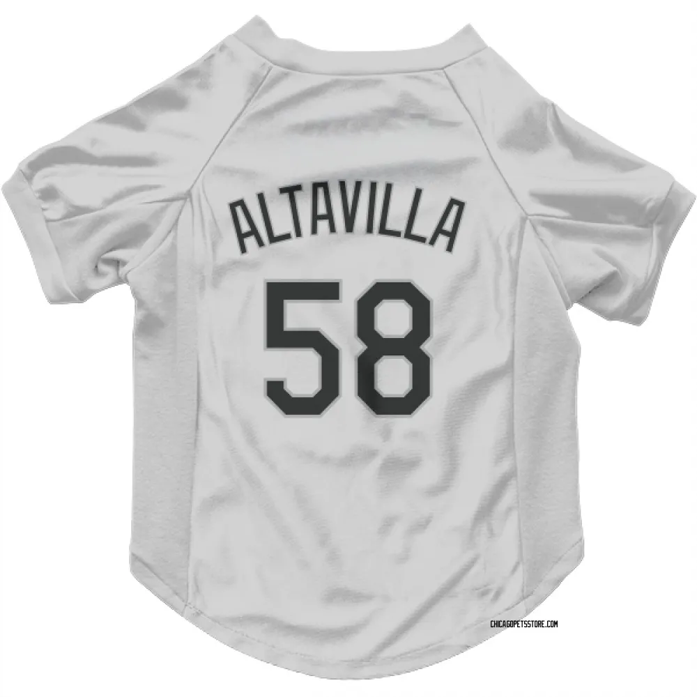 Chicago White Sox Dan Altavilla White Pet Jersey for Dog & Cat