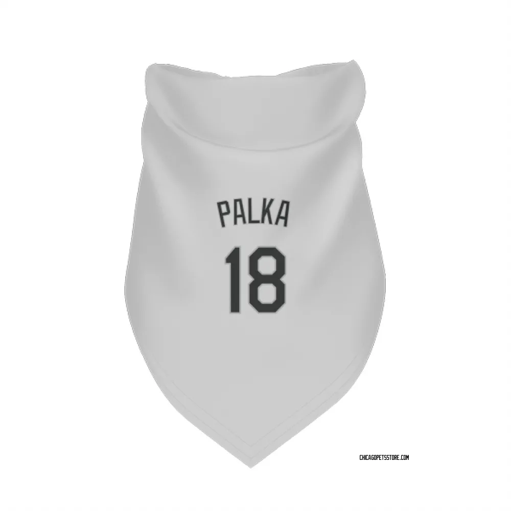Chicago White Sox Daniel Palka White Pet Bandana for Dog & Cat