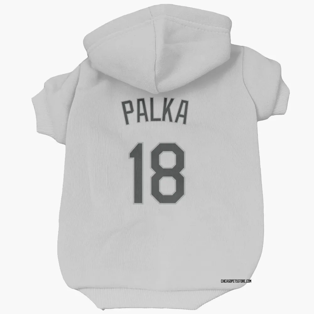 Chicago White Sox Daniel Palka White Pet Hoodie for Dog & Cat
