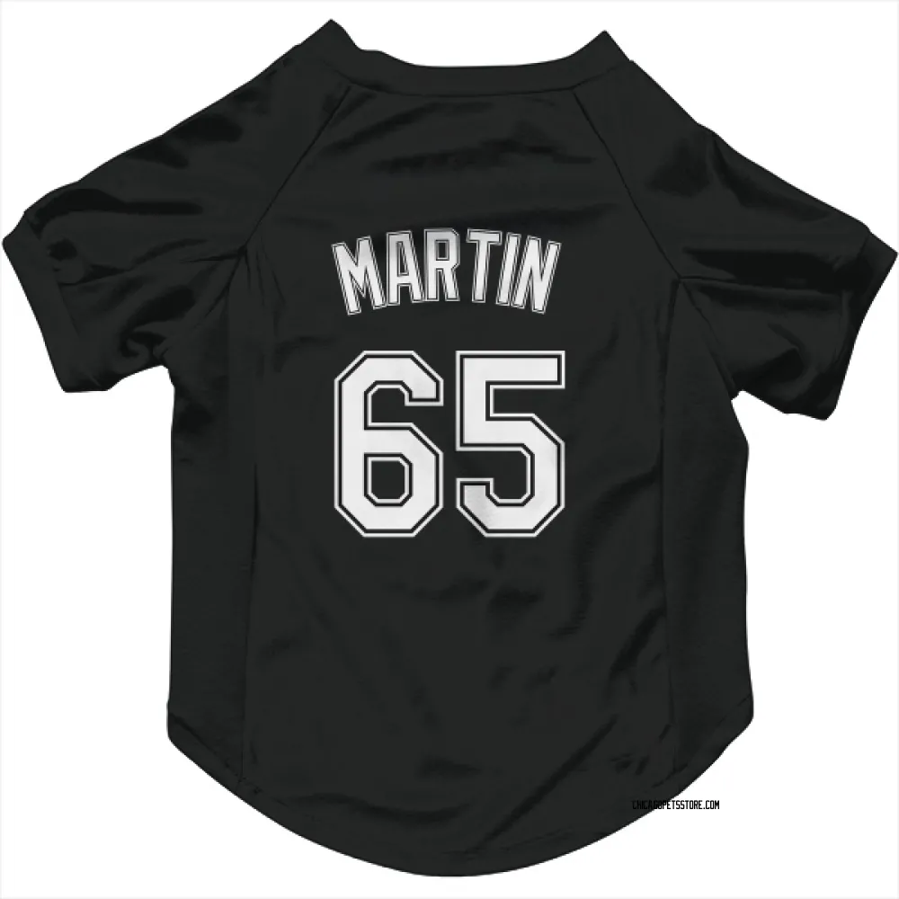 Chicago White Sox Davis Martin Black Pet Jersey for Dog & Cat