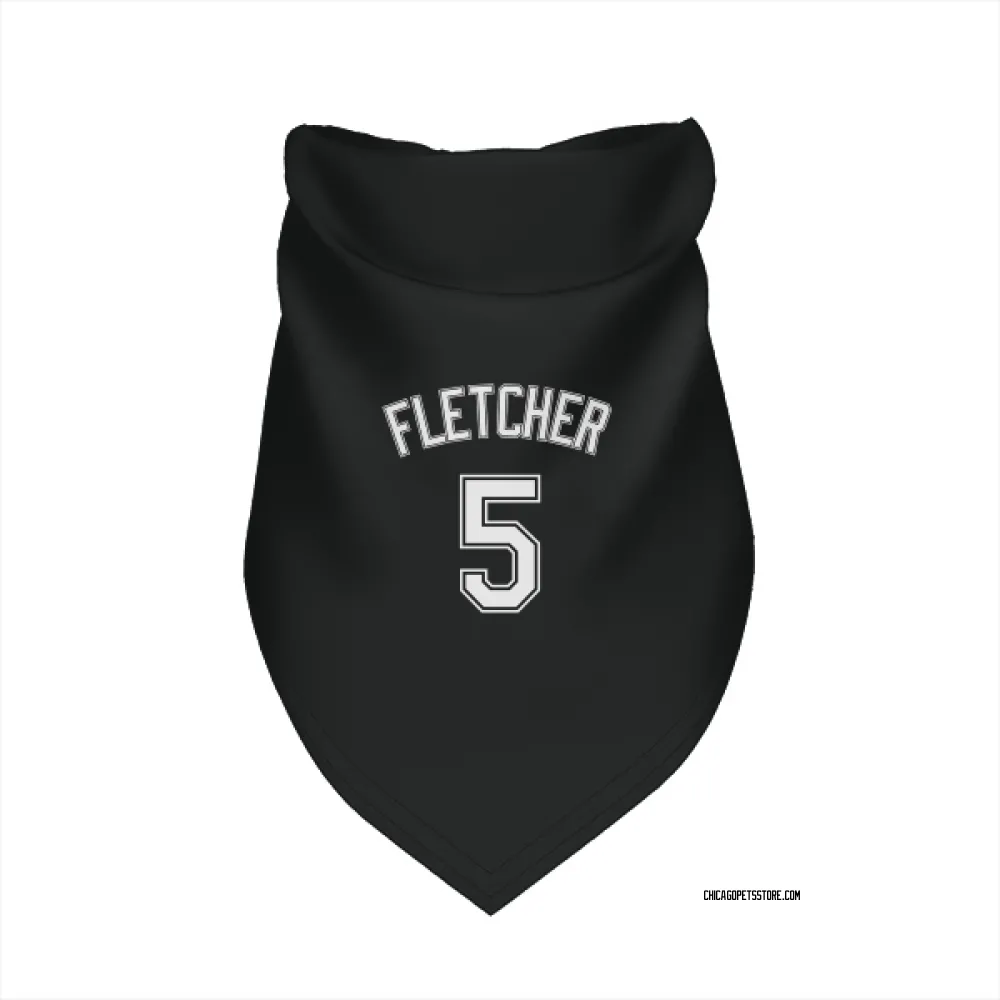 Chicago White Sox Dominic Fletcher Black Pet Bandana for Dog & Cat