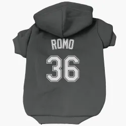 Chicago White Sox Drew Romo Black Pet Hoodie for Dog & Cat