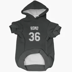 Chicago White Sox Drew Romo Black Pet Hoodie for Dog & Cat