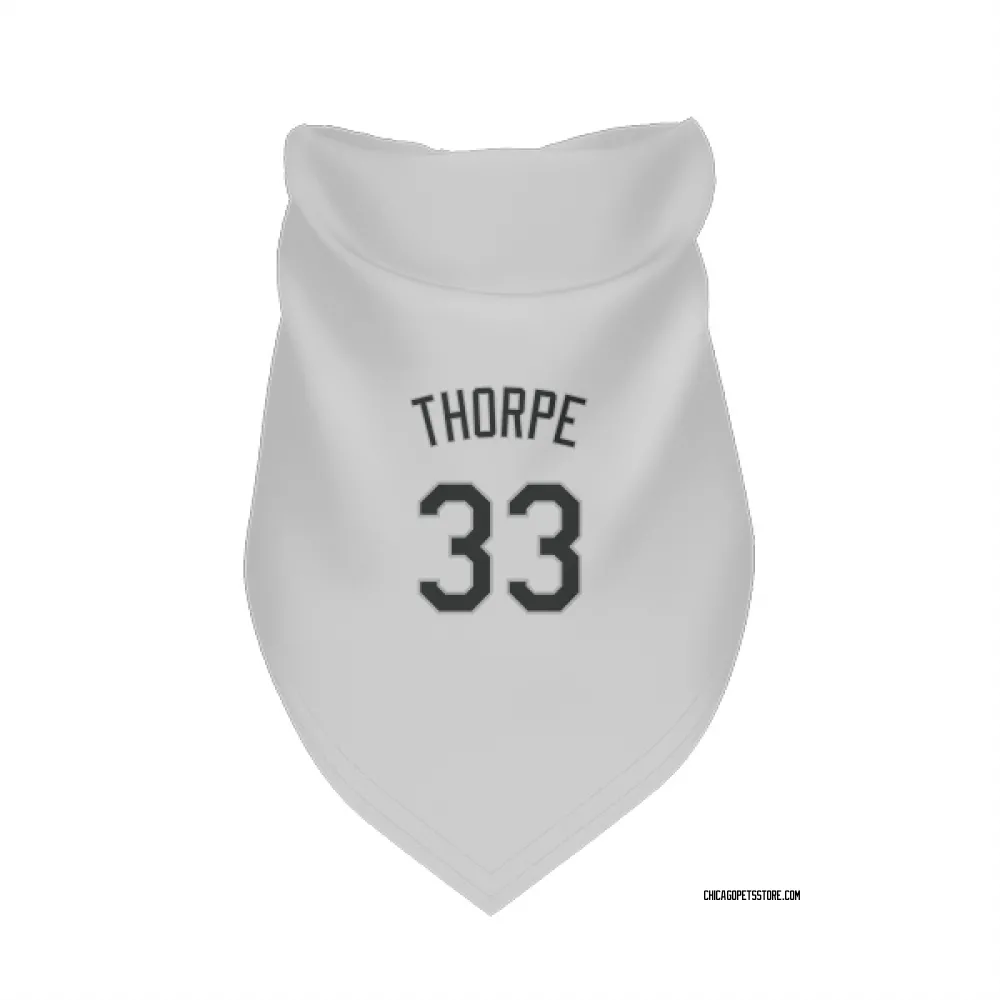 Chicago White Sox Drew Thorpe White Pet Bandana for Dog & Cat
