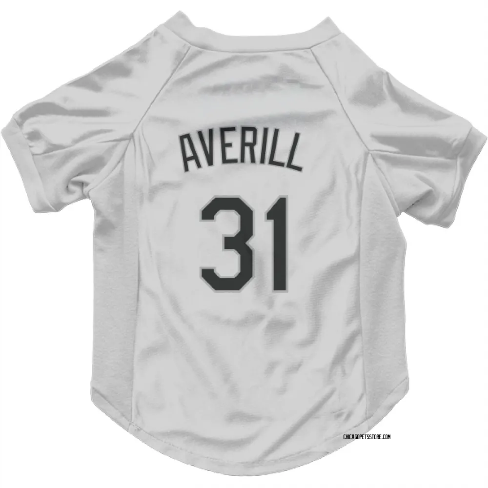 Chicago White Sox Earl Averill White Pet Jersey for Dog & Cat
