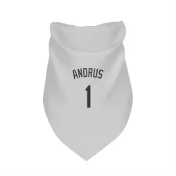 Chicago White Sox Elvis Andrus White Pet Bandana for Dog & Cat
