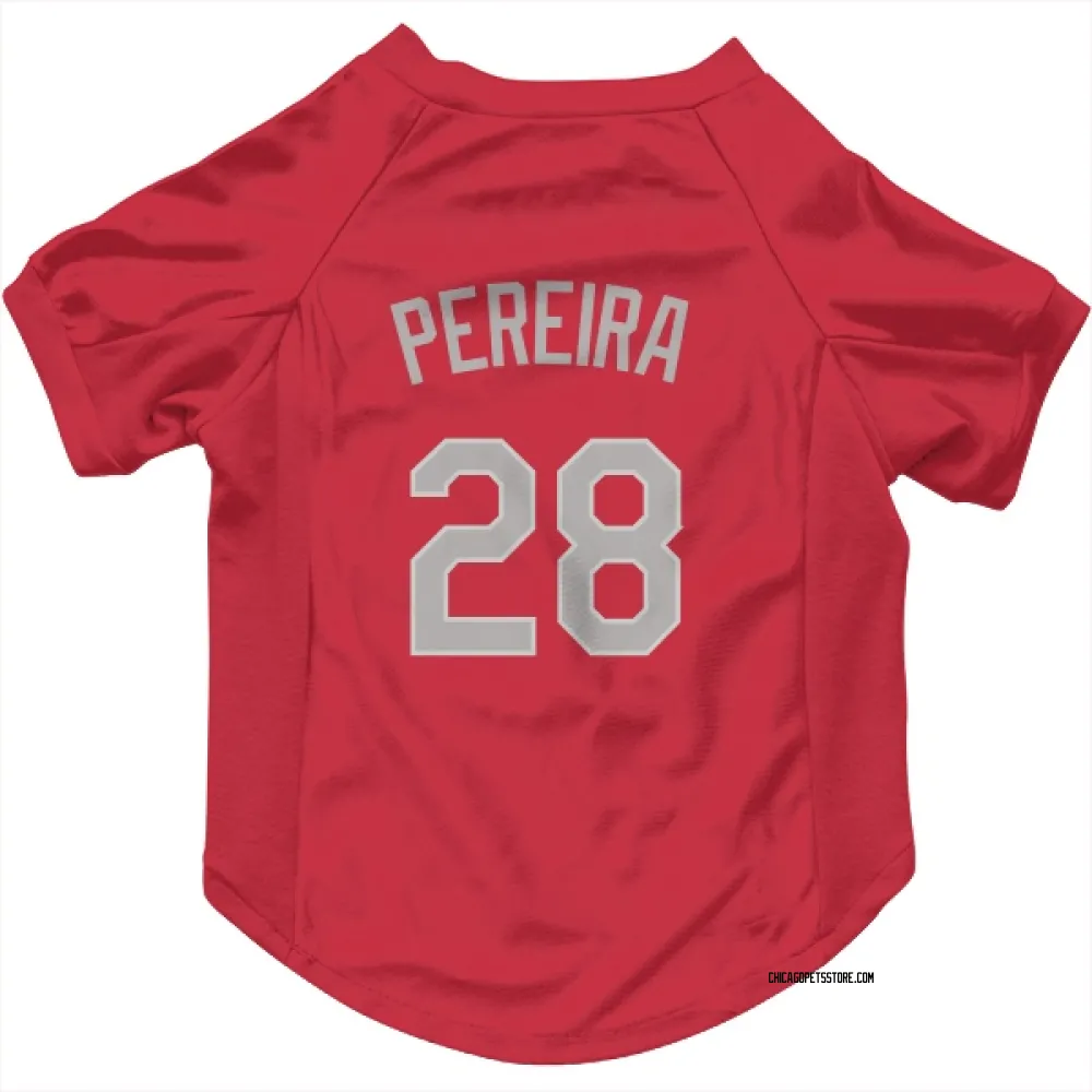 Chicago White Sox Everson Pereira Red Pet Jersey for Dog & Cat