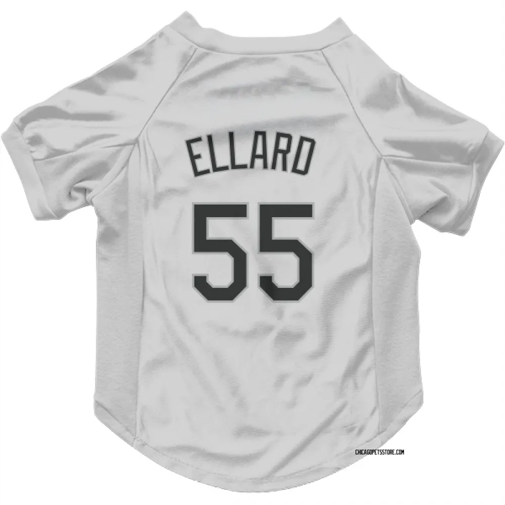 Chicago White Sox Fraser Ellard White Pet Jersey for Dog & Cat