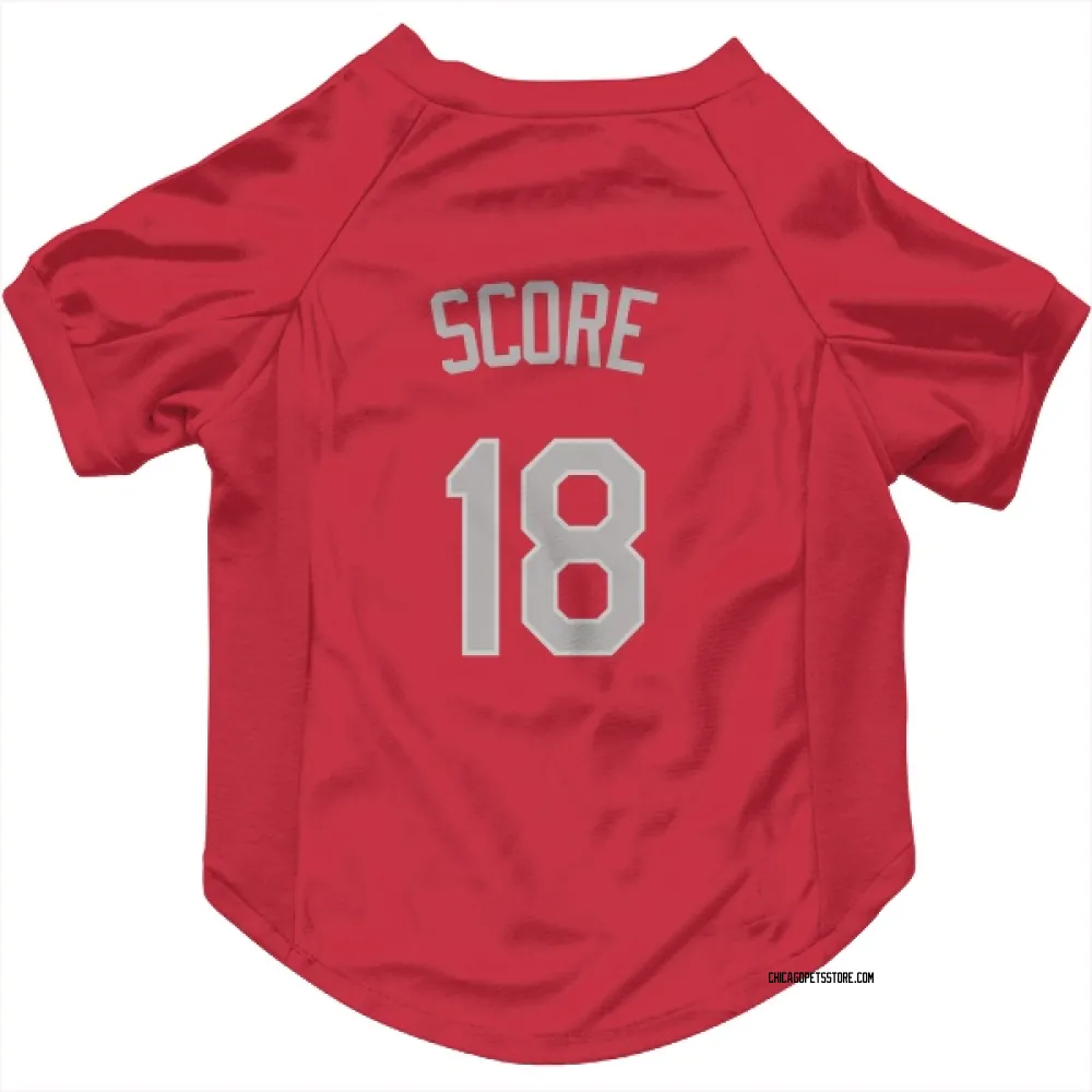 Chicago White Sox Herb Score Red Pet Jersey for Dog & Cat