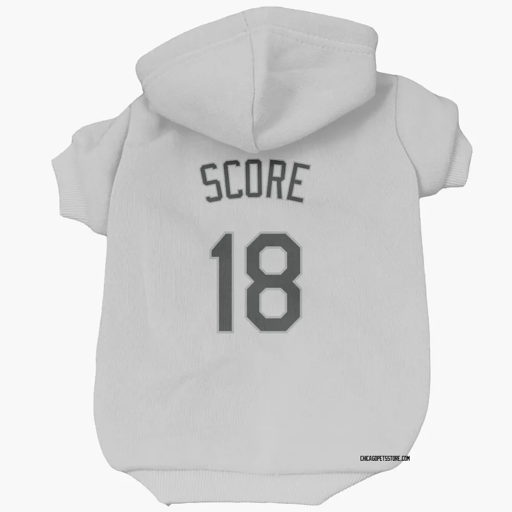 Chicago White Sox Herb Score White Pet Hoodie for Dog & Cat