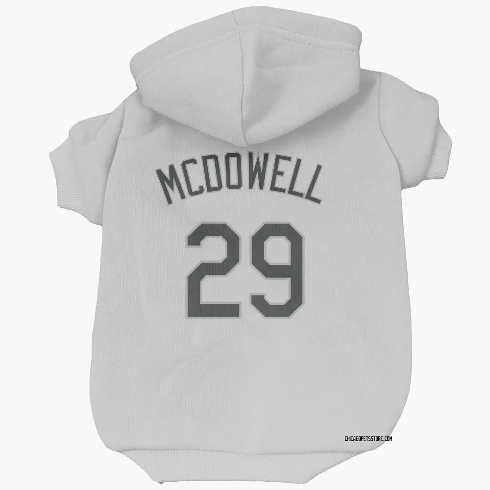 Chicago White Sox Jack Mcdowell White Pet Hoodie for Dog & Cat